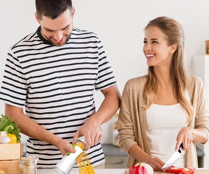 Faça Macarrão de Legumes Fácil – Cortador Espiral Prático - Image 18