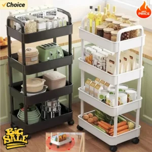 Multipurpose Organizer Cart – More Space and Practicality in Your Kitchen