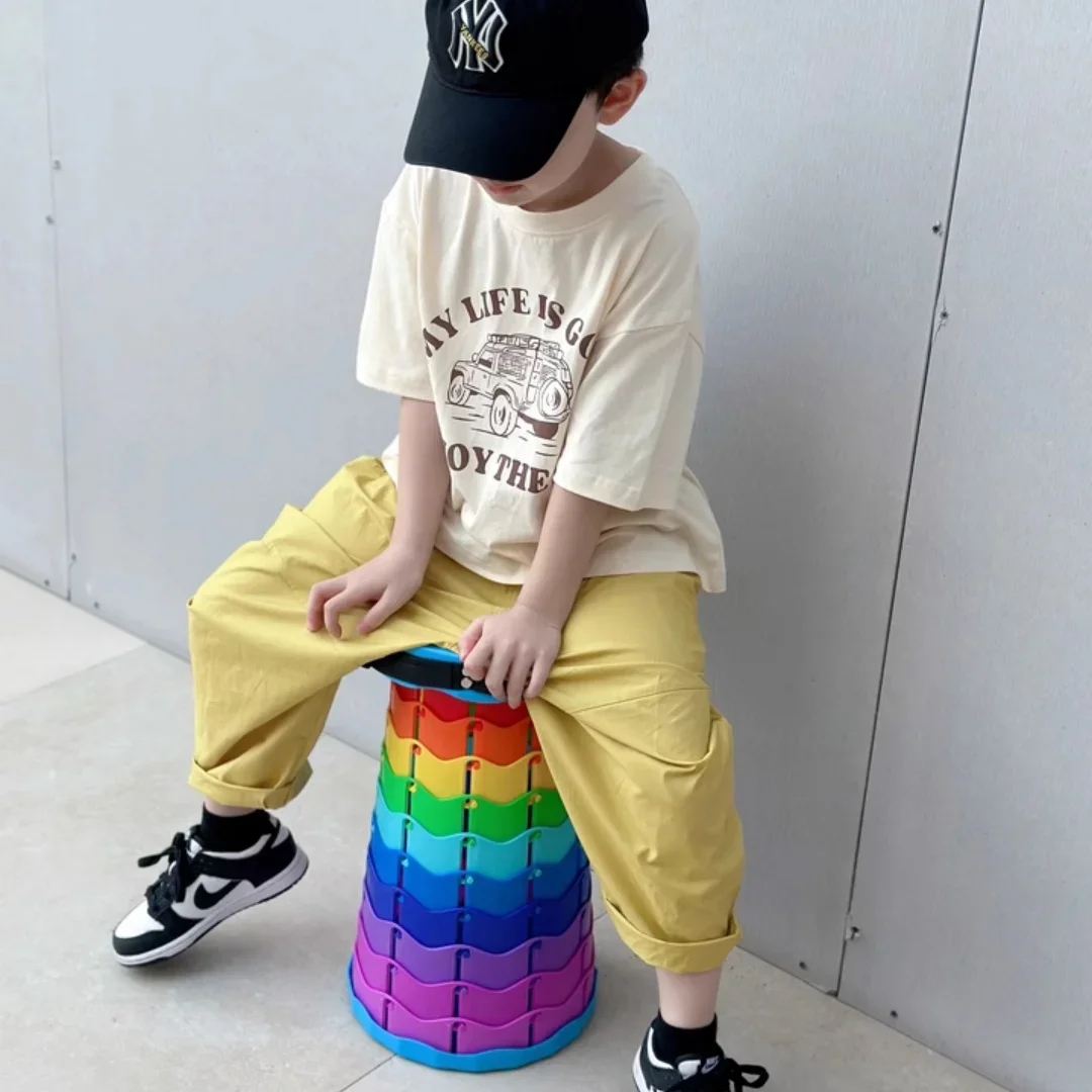 Stool Outdoor Travel Folding Stool Adjustable - Image 3